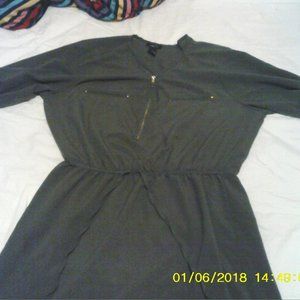 Green and Gold dress